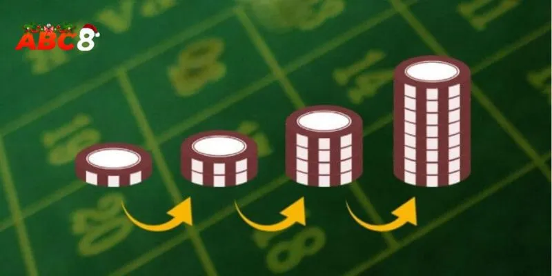 Gấp thếp trong Baccarat có 02 lối cược dựa trên thực tế ván chơi