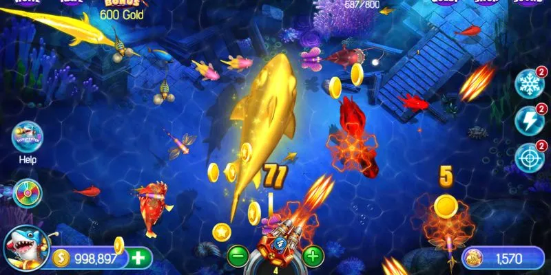 Hướng dẫn chơi game bắn cá sử dụng đạn linh hoạt